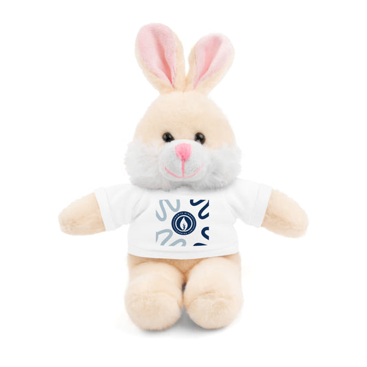 Abstract Circle Logo Teddy Bear Plush