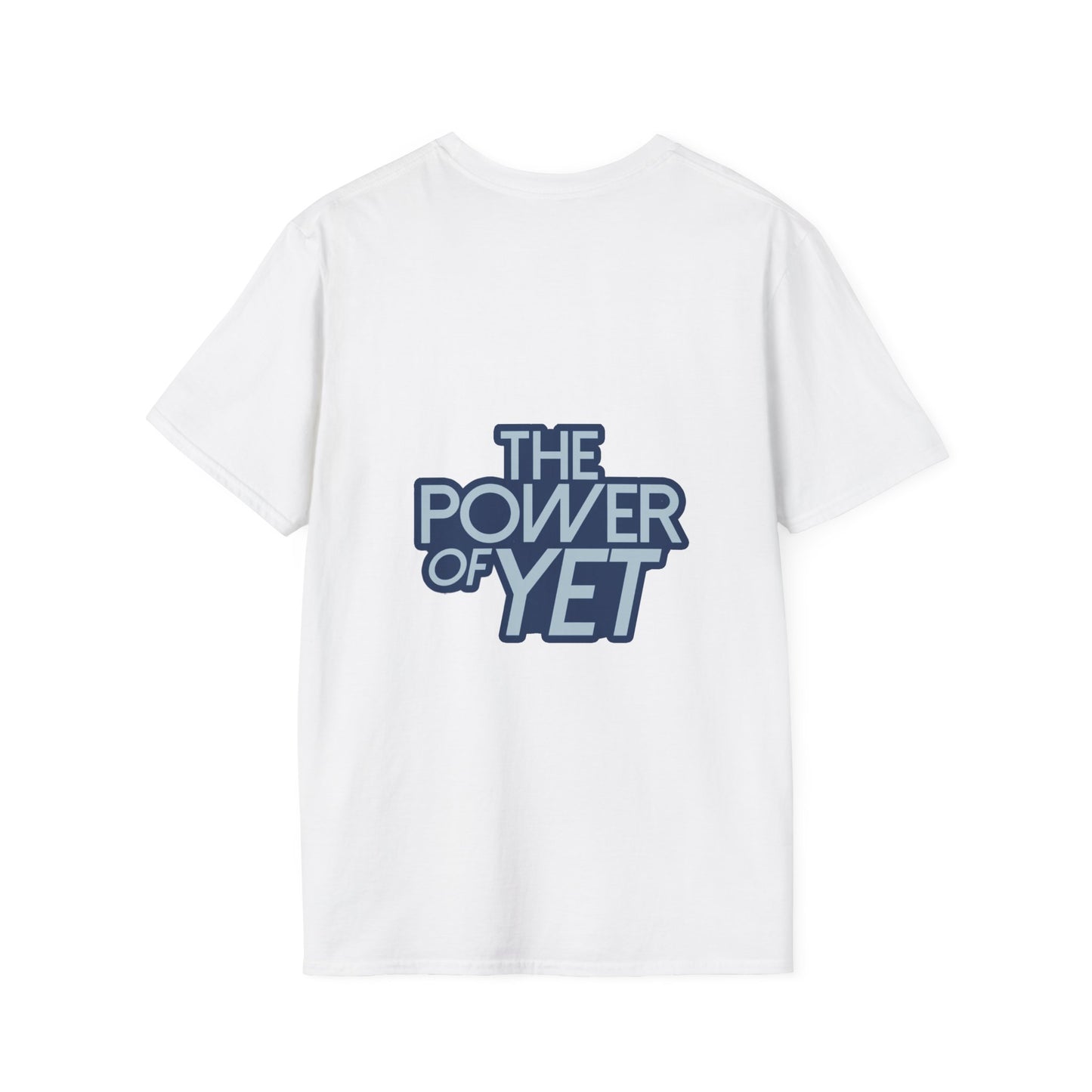 The Power of Yet T-Shirt | Motivational Text Tee, Growth Mindset