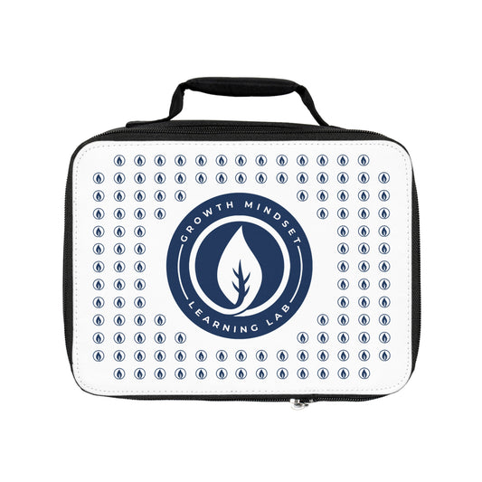 Growth Mindset Learning Lab Lunch Bag | Nursery Logo Pattern