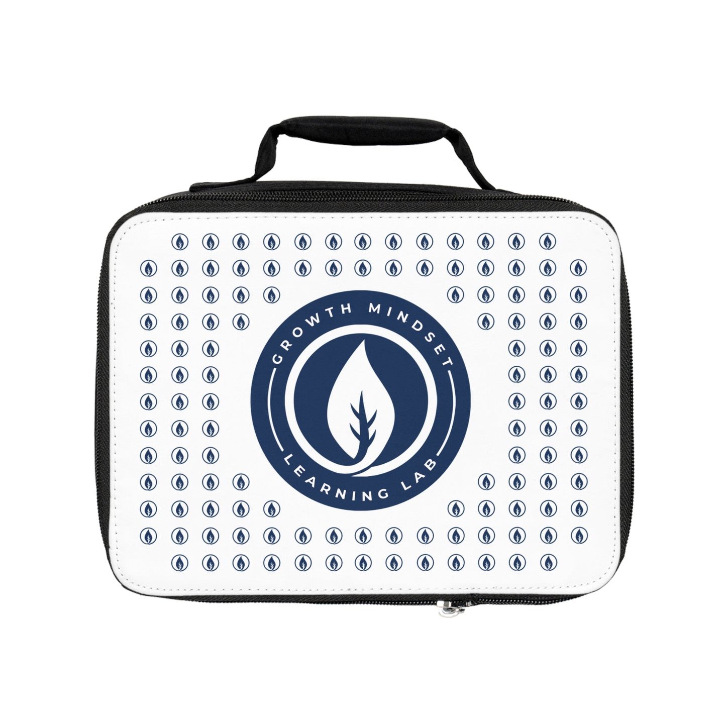 Growth Mindset Learning Lab Lunch Bag | Nursery Logo Pattern