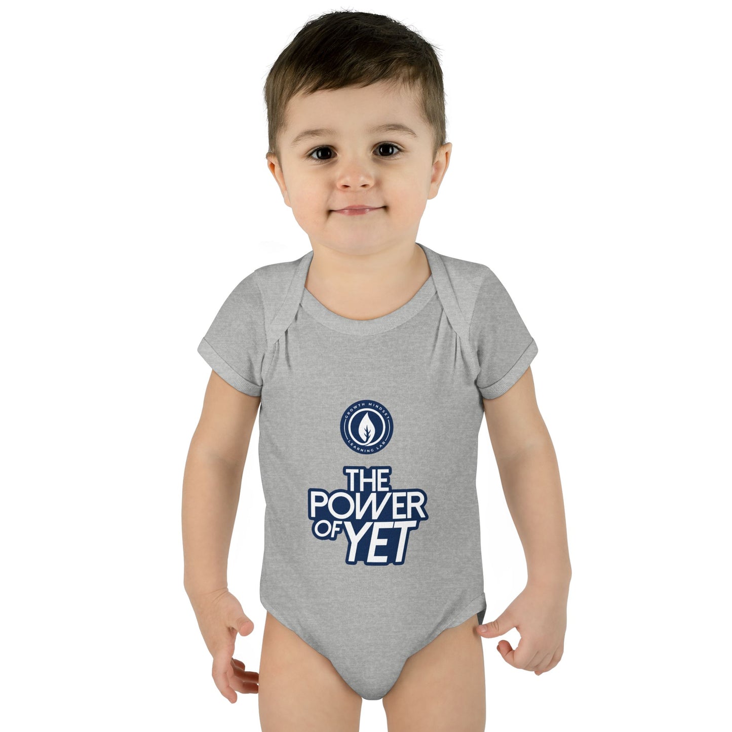The Power of Yet Infant Bodysuit | Growth Mindset Baby Onesie