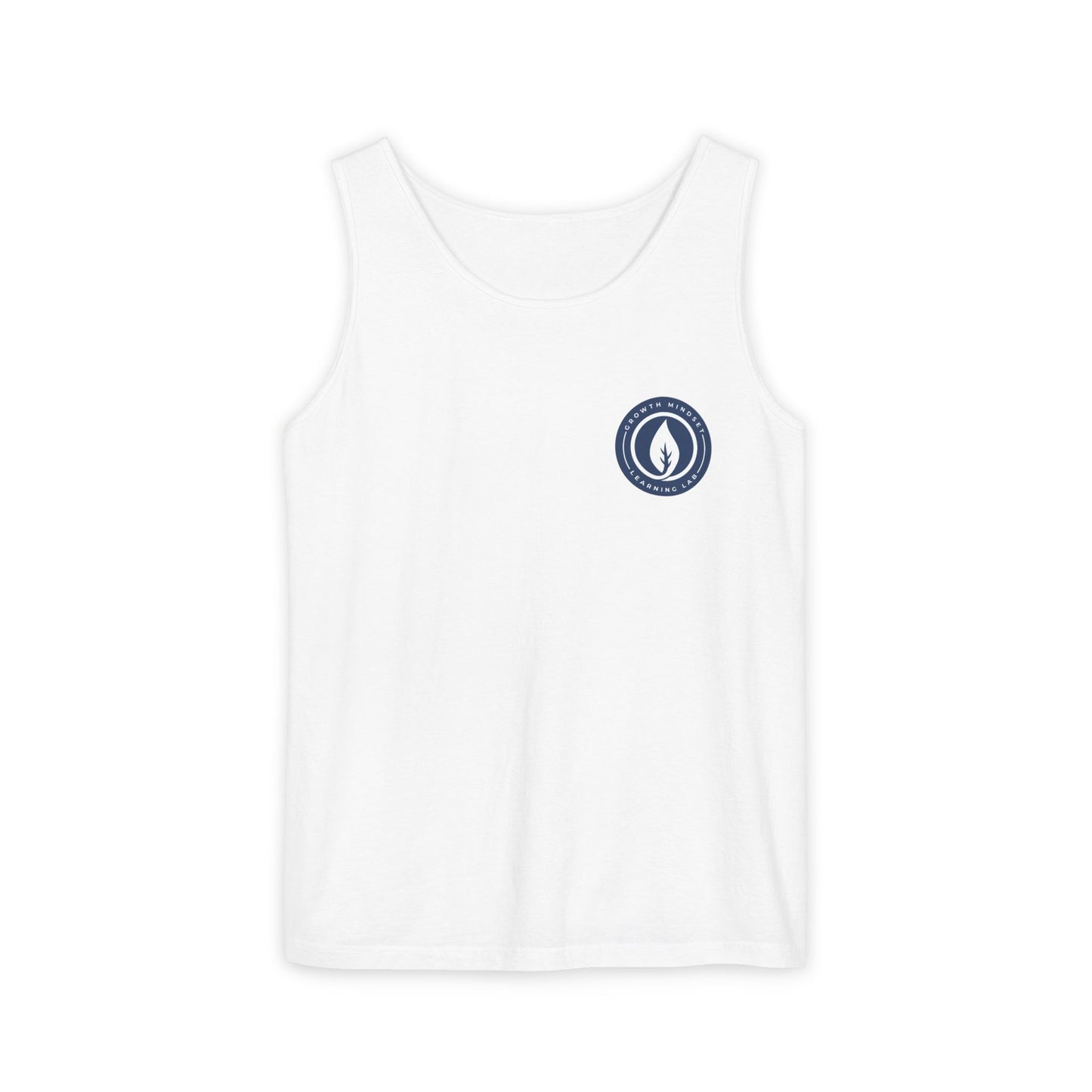 The Power of Yet Tank Top | Motivational Text, Minimal Logo