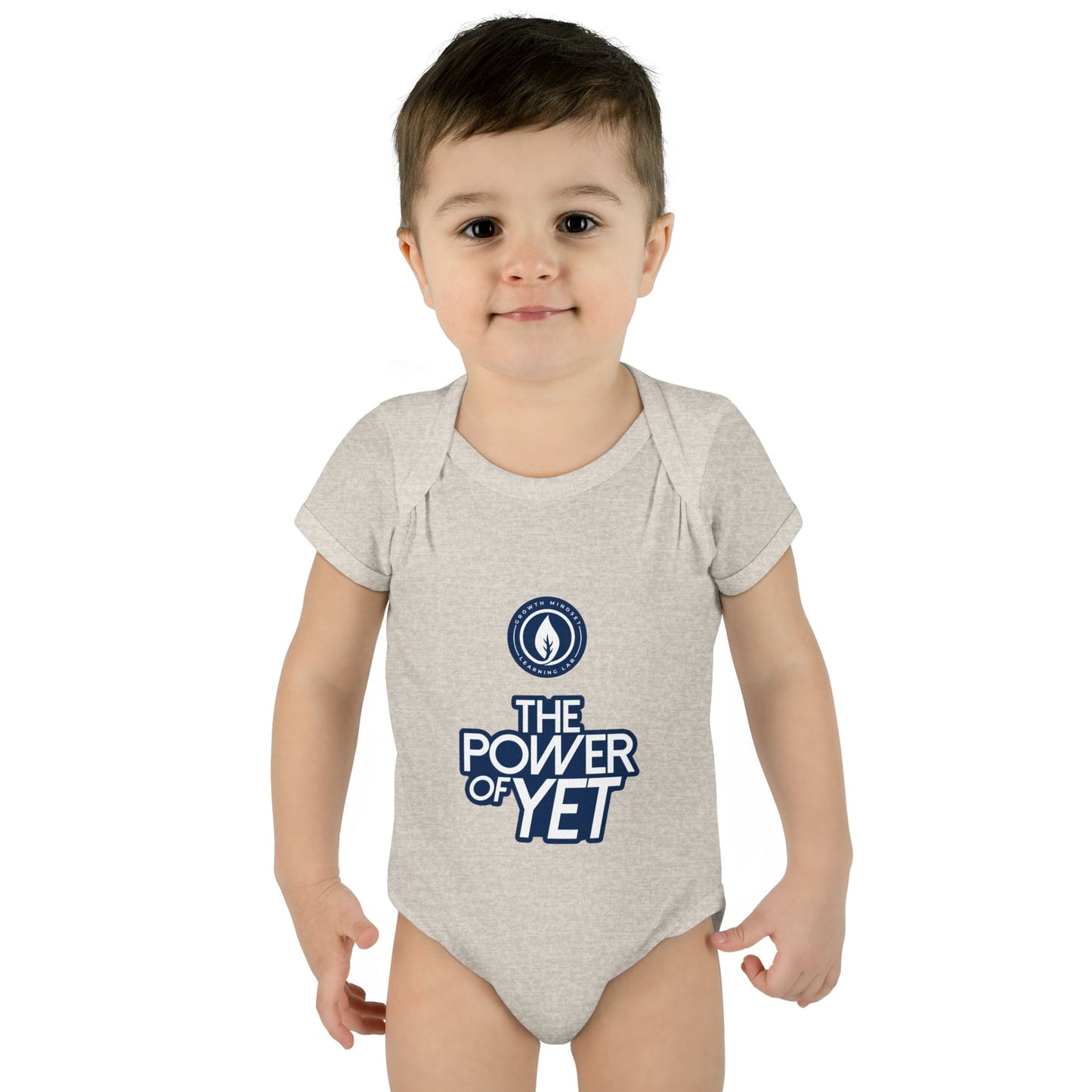 The Power of Yet Infant Bodysuit | Growth Mindset Baby Onesie
