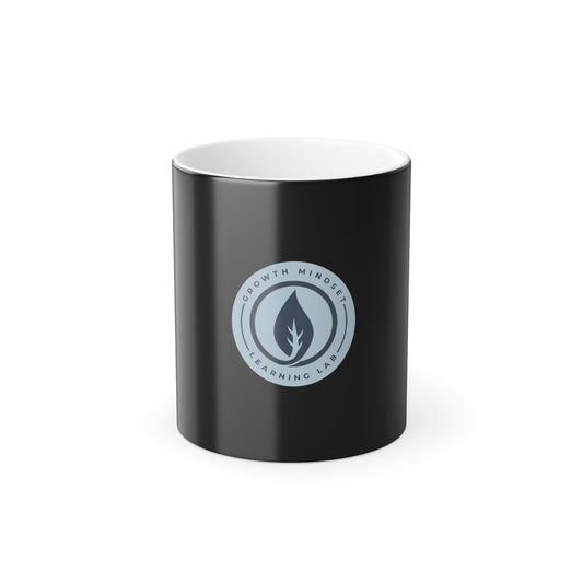 Minimal Leaf Emblem Color-Changing Mug | 11oz