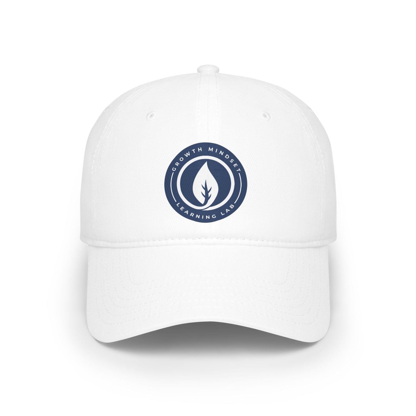Growth Mindset Low Profile Cap | Embroidered Circle Emblem