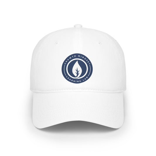 Growth Mindset Low Profile Cap | Embroidered Circle Emblem